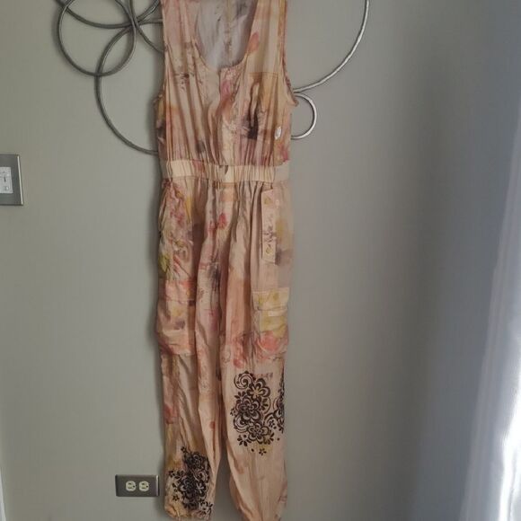 NWOT $198 Free People Movement Floral  Jumpsuit - Picture 3 of 12